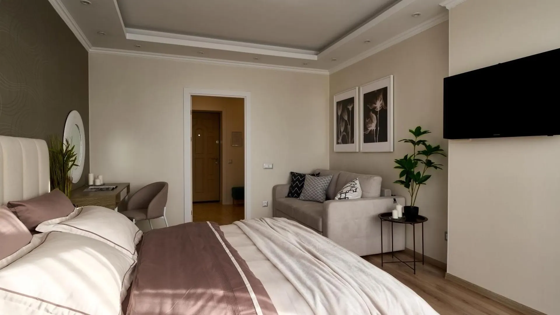 Сozy Kiev Apartment Str Chernovola Ukrajna