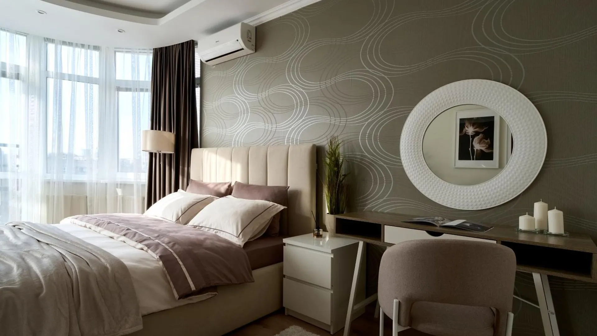 Сozy Kiev Apartment Str Chernovola 0*, Kijev Ukrajna